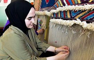 Malatya'da 'halı dokuma' ilgisi