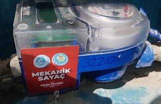 Manisa'da kartlı sayaç dönüşüm işlemleri...