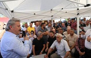 Mobil Başkan'a sevgi seli