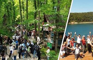 Tatilde vatandaşların en çok rağbet ettiği parklar...