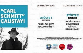 Tirilye Taş Mektep, Carl Schmıtt Çalıştayı’na...