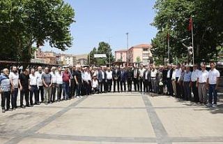 Yahyalı’da bayramlaşma töreni yapıldı