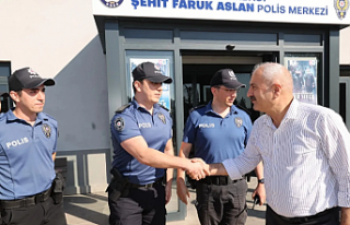 Gebze'de şehit Faruk Aslan Polis Merkezi'ne...
