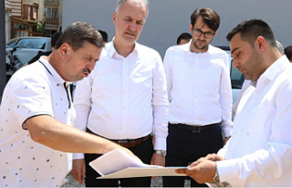 İnegöl'de atıl alanlar yıkılarak yeni ulaşım...
