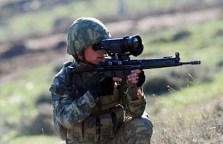 Irak ve Suriye'nin kuzeyinde 7 terörist etkisiz