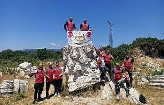 Keşan Motosiklet Kulübü Erdek'ten döndü