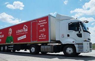 LÖSEV'in iyilik tırı yola çıkıyor