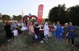 Özel çocuklar Lavanta Bahçesi’nde buluştu