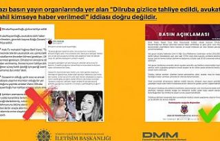 Dilruba gizlice tahliye mi edildi?