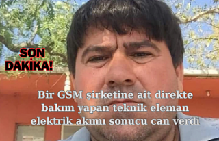 SON DAKİKA! Bir GSM şirketine ait direkte bakım...