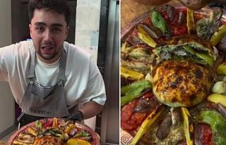 Altın kaplamalı kebap sonrası 'To-Keb Burger'