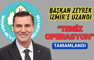 Başkan Zeyrek İzmir'e uzandı! "Temiz...