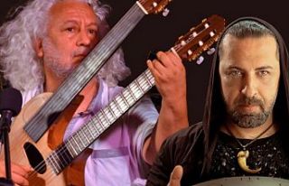 Erkan Oğur, Gümüşlük sahilinde Deniz Güngör’le...