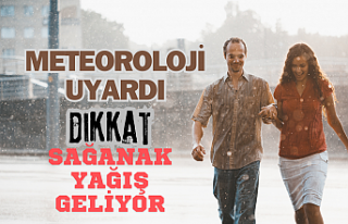 Meteoroloji uyardı! Dikkat Sağanak Yağış Geliyor