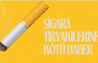 Sigara Tiryakilerine Kötü Haber