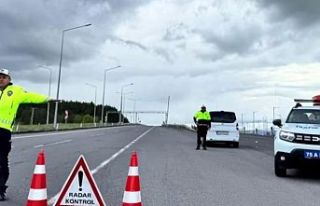 Trafik denetimlerinde son bir hafta raporu... 2,6...