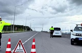 Trafikte 2,5 milyon araç denetlendi