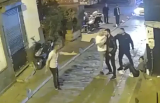 Bir kadını taciz eden ve polislerce yakalanıp serbest...