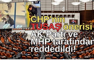 CHP’nin TUSAŞ önerisi, AK Parti ve MHP tarafından...