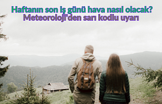 Haftanın son iş günü hava nasıl olacak? Meteoroloji'den...