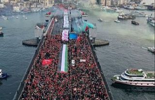 Türkiye Genelinde Filistin’e destek yürüyüşleri...