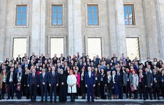 81 ilden gelen öğretmenler TBMM'de ağırlandı
