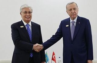 Cumhurbaşkanı Erdoğan, Tokayev'le görüştü