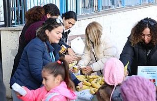 İzmir Güzelbahçe çocukların beslenmelerini zenginleştirdi