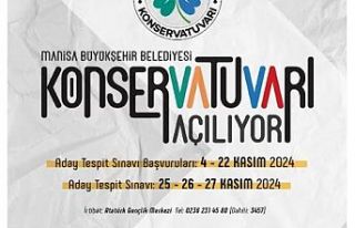 Manisa Büyükşehir Belediyesi Konservatuvarı Yeteneklerini...