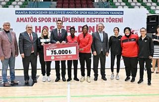 Manisa'dan amatör spor kulüplerine 4 milyon...