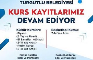 Turgutlu Belediyesinin Spor ve Kültür Kurslarına...