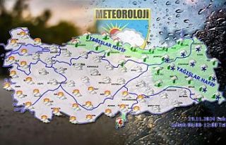 Türkiye geneli parçalı ve çok bulutlu... Doğu'da...