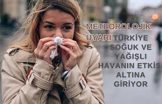 Türkiye soğuk ve yağışlı havanın etkisi altına...