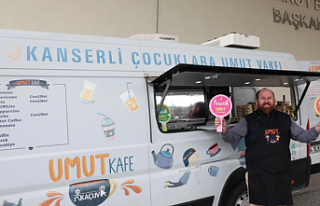 'Umut Kafe' çocukların hayatına dokunuyor