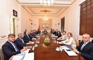 Vali Özkan, İl İstihdam ve Mesleki Eğitim Kurulunu...