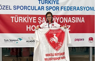 Denizlili özel sporculardan gururlandıran başarı