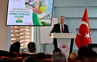 İzmir'de kuraklıkla mücadele için verimli...