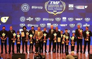 TMF şampiyonları ödüllendirdi