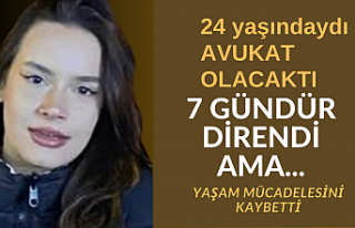 24 Yaşındaydı! Avukat olacaktı! Yaşam mücadelesini...