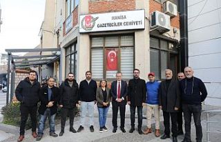 BAŞKAN BALABAN’DAN GAZETECİLER CEMİYETİ YÖNETİMİNE...