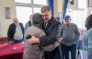 Başkan Tugay İzmir Ballıkuyu'da vatandaşlarla...