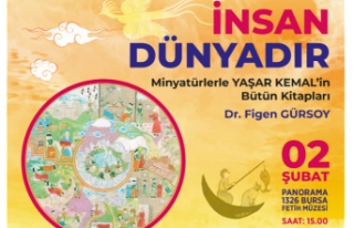 Bursa Osmangazi’de minyatür sanatıyla Yaşar Kemal...