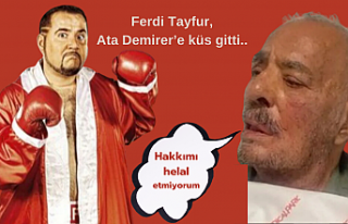 Ferdi Tayfur, Ata Demirer’e küs gitti : Hakkımı...