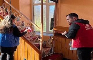 Gönüllü gençlerden alkışlanacak hareket!