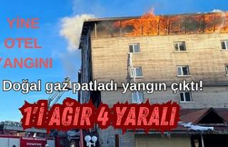 SON DAKİKA! Otelde doğal gaz patlaması: 1’i ağır...