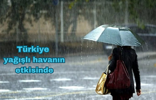 Türkiye yağışlı havanın etkisinde