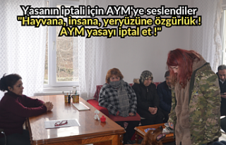 Yasanın iptali için AYM'ye seslendiler "...