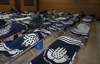 Evsizler İstanbul'da misafir ediliyor