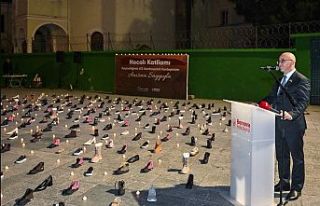Hocalı'da katledilenler Bornova’da anıldı......