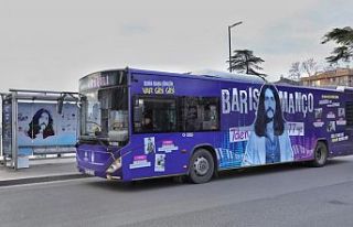 İETT'den Barış Manço'ya vefa otobüsü